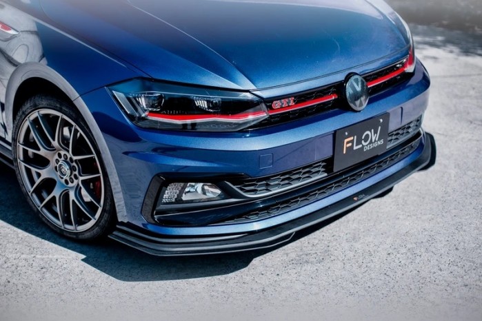 AWPOLOGTIFEX - Volkswagen AW Polo GTI Front Lip Splitter Extensions (Pair)